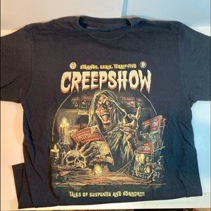 Creepshow TV Novelty T Shirt Size Medium Black